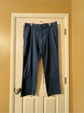 Jett Jeans Straight Fit Mid Blue Jeans - Classic Straight Leg